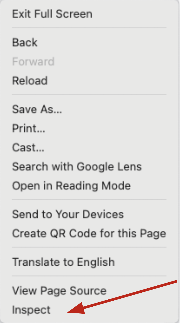 Open Developer Tools Step 2